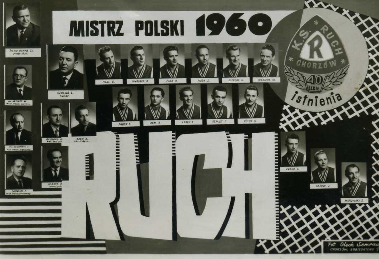 Ruch Chorzow 1960