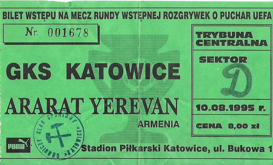1995 8 10 GKS Katowice Ararat Erewan