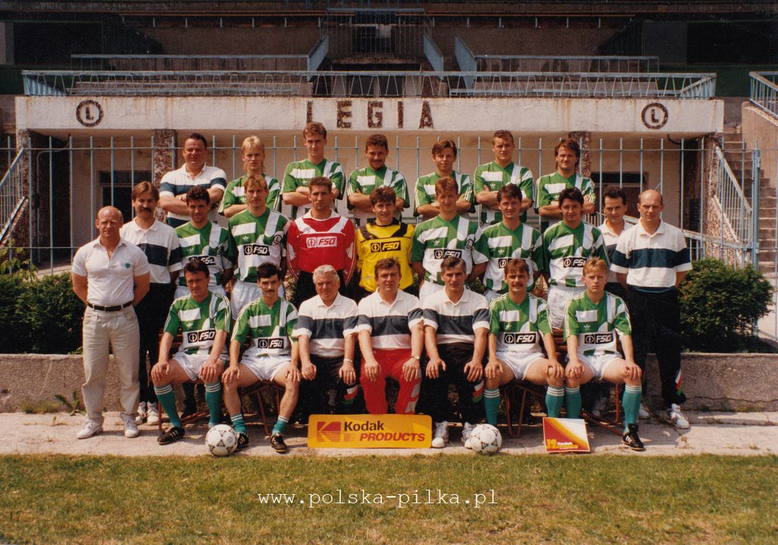 Legia Warszawa 1992 93a