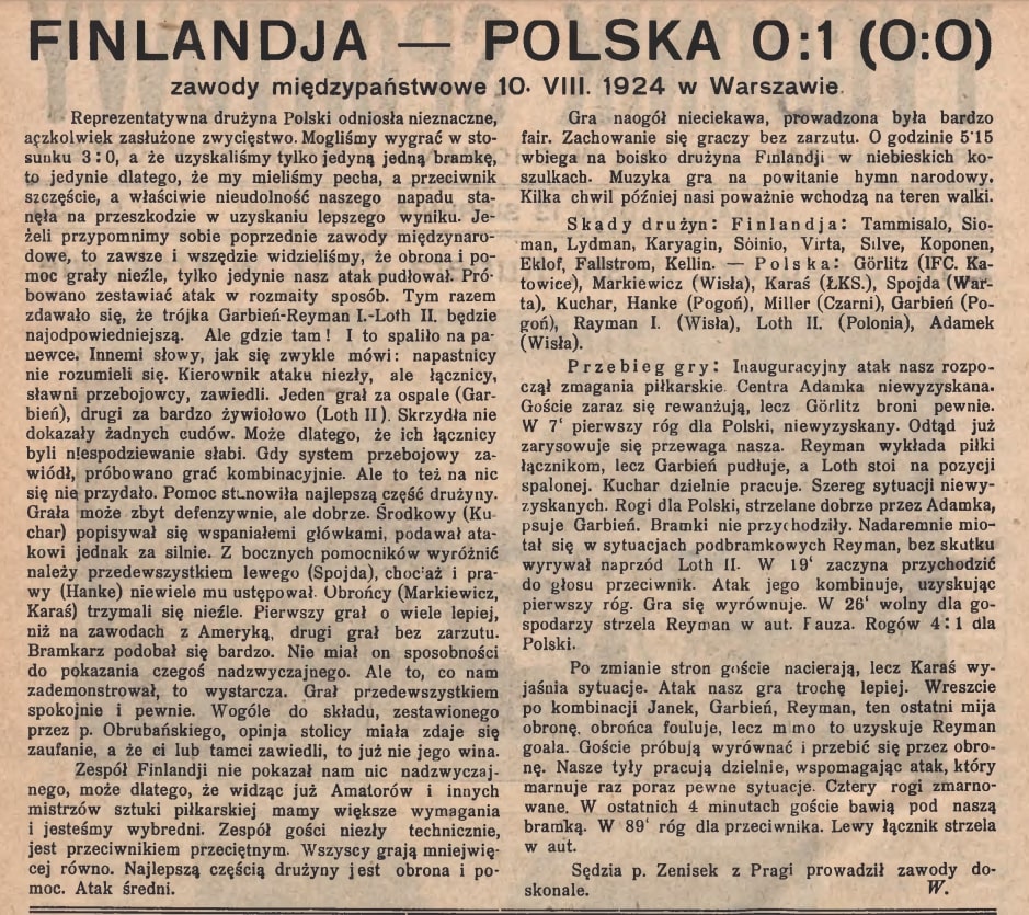 Tygodnik Sportowy 13.08.1924 s.2