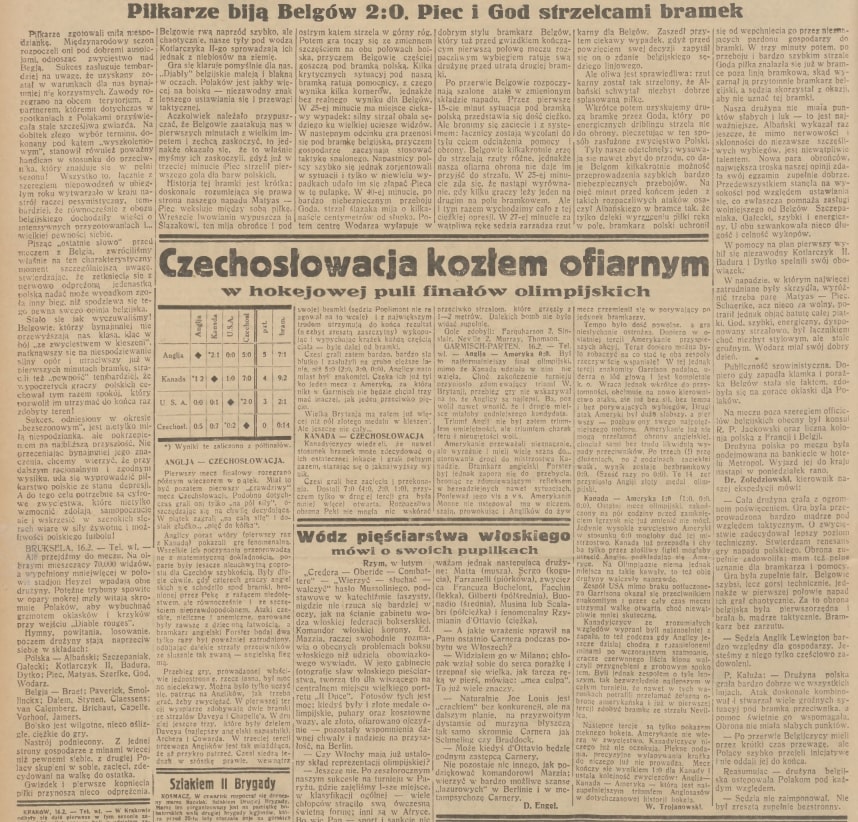 Belgia 1936
