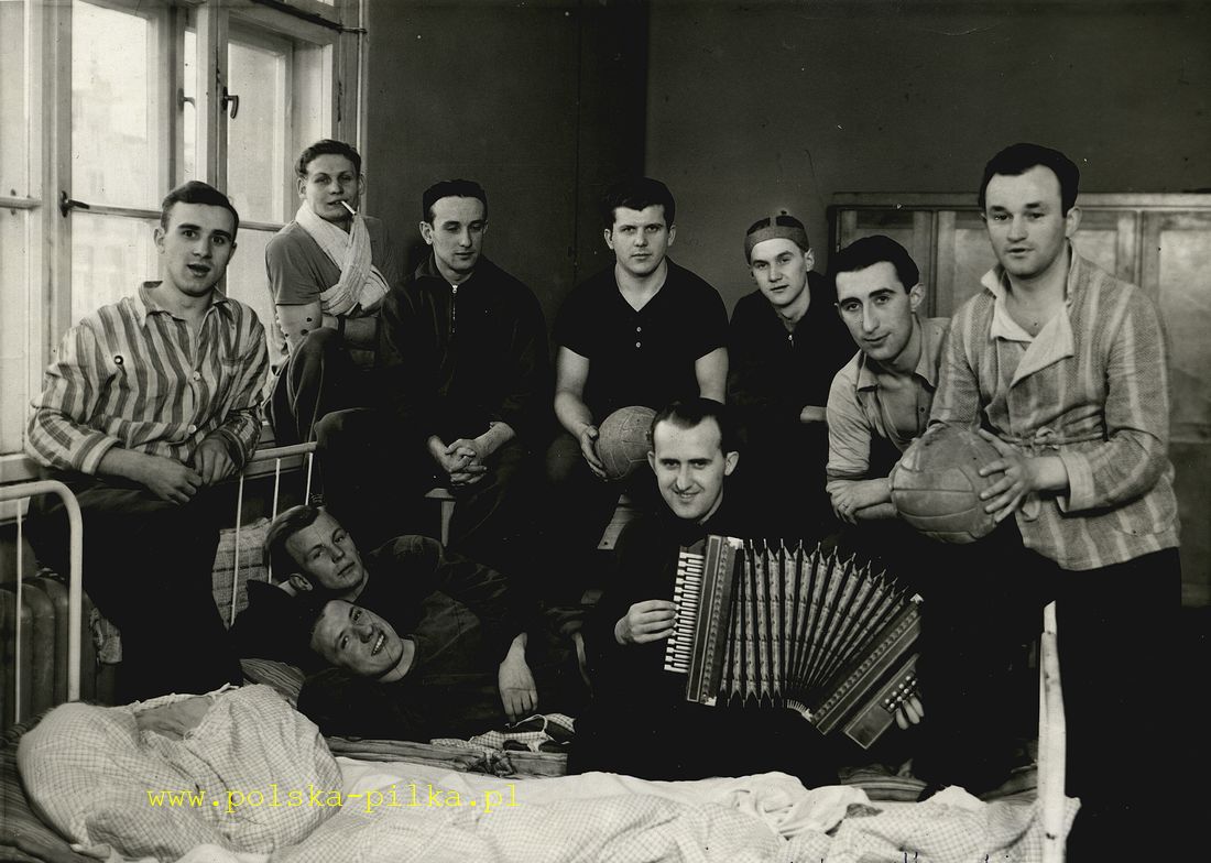 Oboz pilkarski 1939 styczen