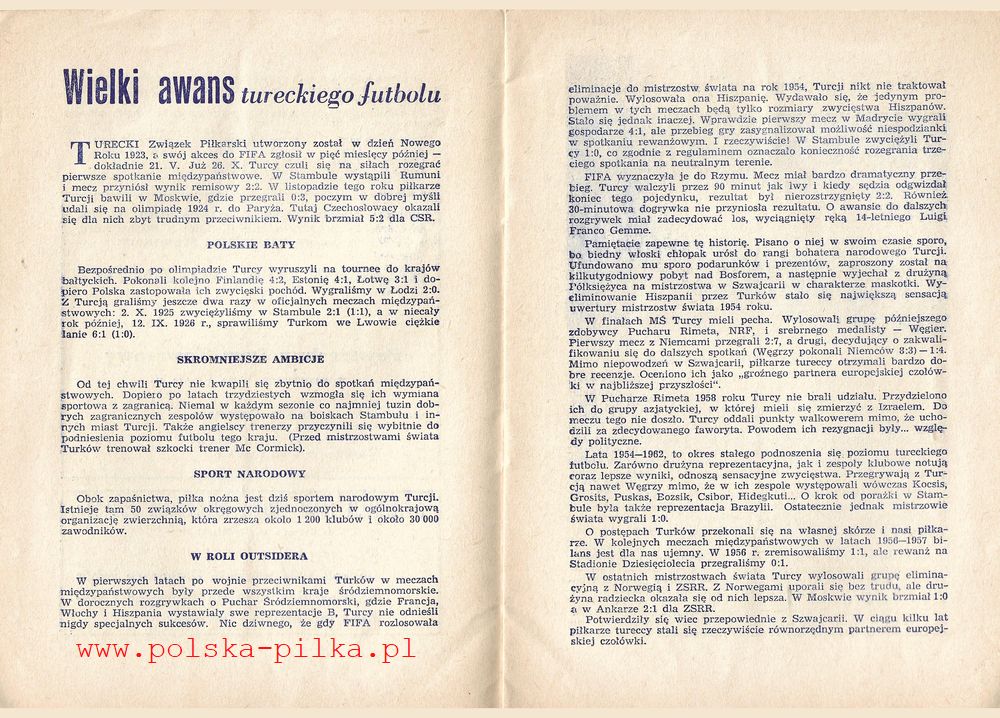 Polonia Galatasaray 1962 10