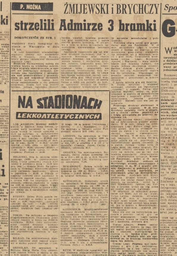 Admira Legia 1