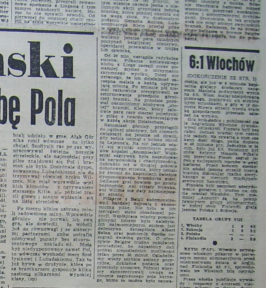 Szombierki Liege 1