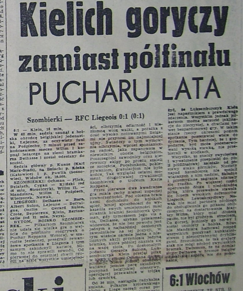 Szombierki Liege 2