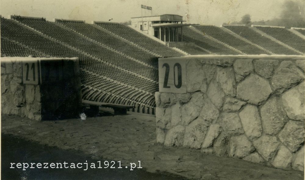 Stadion Slaski lata 50 i 60