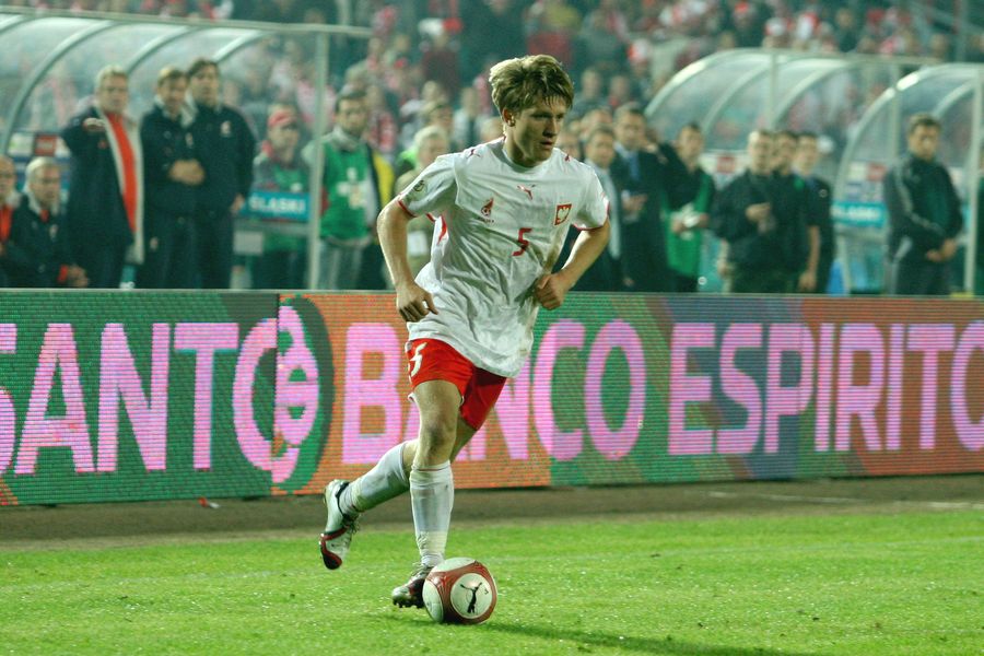Jakub Błaszczykowski wystąpił w meczu z FC Schauffhausen, ale po raz drugi dopadł go pech. Z powodu kontuzji nie pojchał na EURO 2008. Fot. Maciej Przygoda.