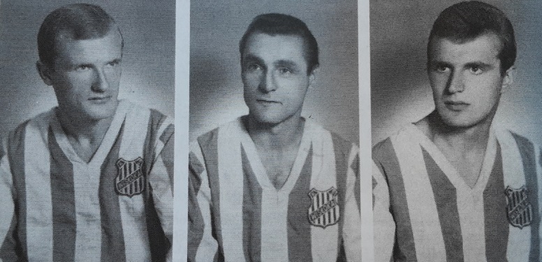 Ludwik Poświat (na zdjęciu po środku) już w wieku 17 lat wywalczył mistrzostwo Polski. Fot. Bartosz Micuła/Muzeum Wisłoki Dębica