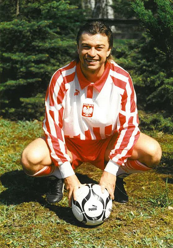 W 1987 r. mocnym punktem reprezentacji U-21 był Roman Kosecki z drugoligowej Gwardii Warszawa. Fot. Zbiory Waldemara Mitury